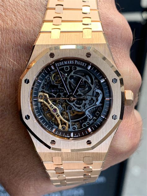 audemars piguet royal oak rose gold fake|audemars piguet offshore rose gold.